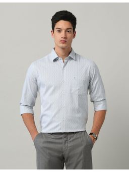 Arrow - Grey Cotton Full Sleeves Shirt