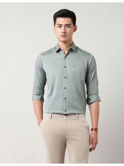 Arrow - Grey Cotton Full Sleeves Shirt