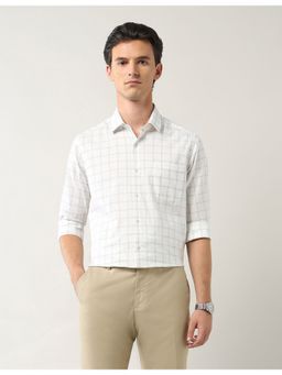 Arrow - Green Cotton Full Sleeves Shirt