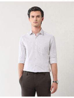 Arrow - Brown Cotton Full Sleeves Shirt