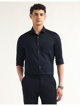Arrow - Blue Cotton Full Sleeves Shirt