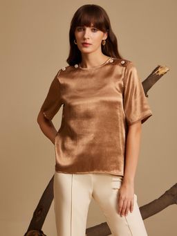 Kazo - Josie Solid Blouse