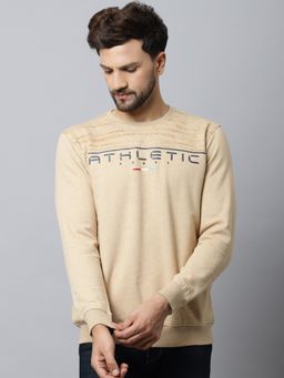 Cantabil - Men Lt Brown Sweatshirt