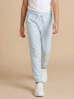 Allen Solly - Blue Typography Trackpant