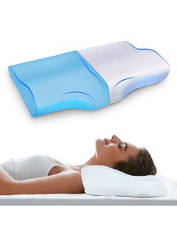 SLEEPSIA - Gel Contour Cervical Orthopedic Neck & Shoulder Pain Sleeping Pillow