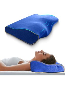 SLEEPSIA - Cervical Ergonomic Cervical for Neck & Shoulder Pain Contour Pillow