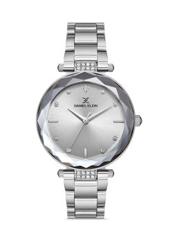 Daniel Klein - Silver Color Stainless Steel Strap Watch for Women DK.1.13146-1