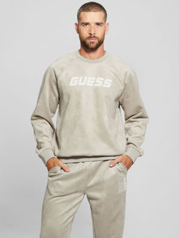 Guess - Pasadena Stone Round Neck Full Sleeve Daril Sweatshirt