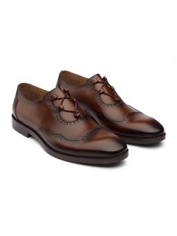 DABLR SHOES - Toni - Chestnut Brown Leather Loafers