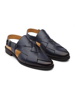 DABLR SHOES - Tonk - Blue Leather Sandal