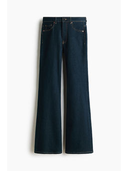 H&M - Women Blue Flared High Waist Jeans