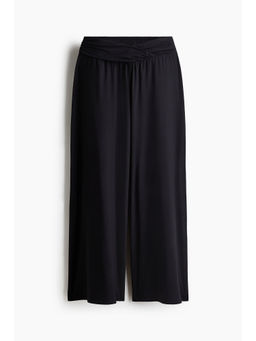 H&M - Women Black Draped pull-on Pants