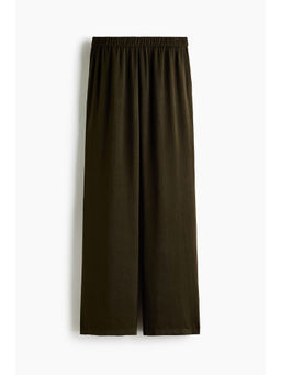 H&M - Women Green Pull-on trousers