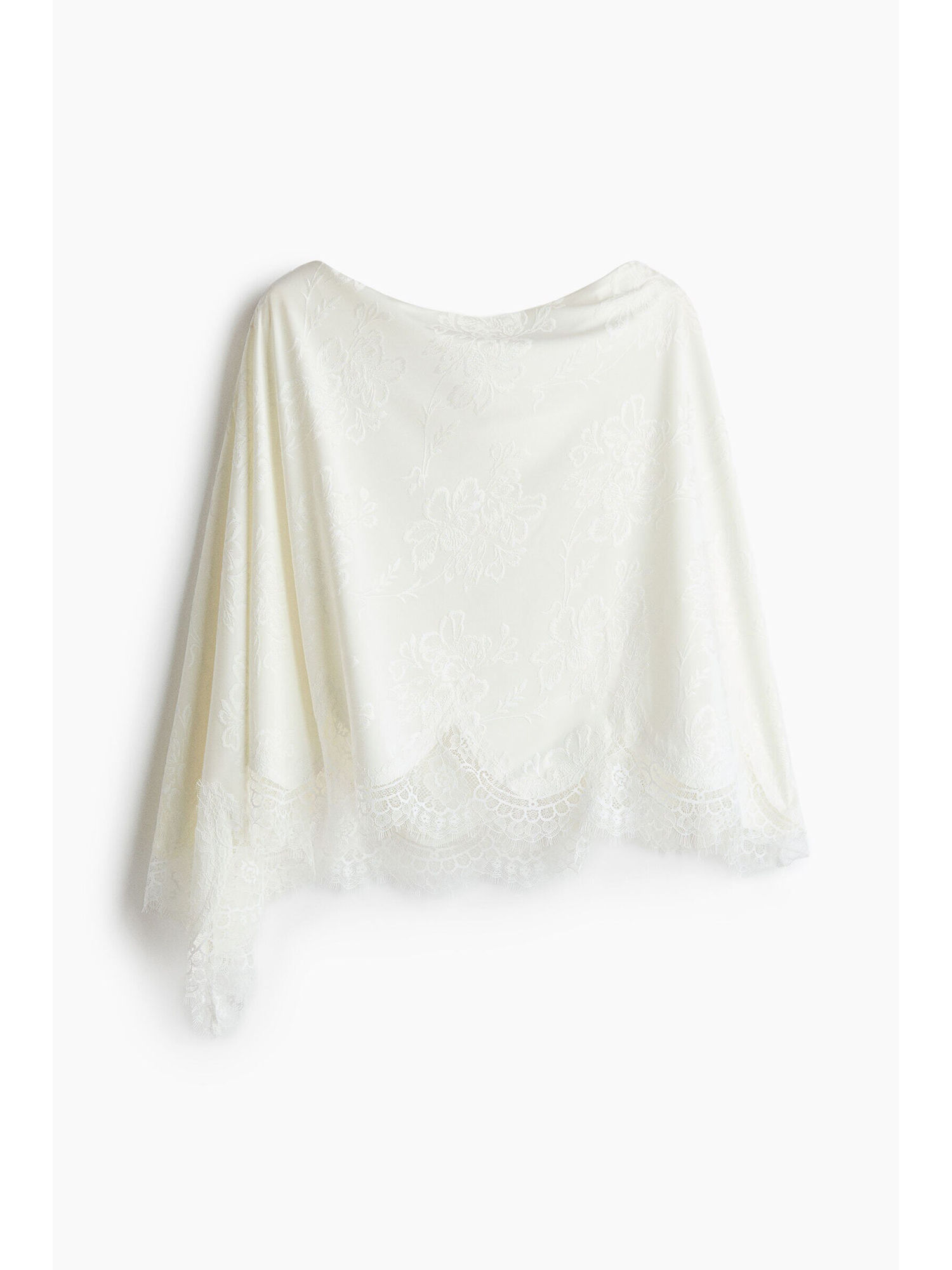 h&m Women White One-Shoulder Cape Top-picture-46