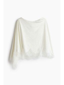 H&M - Women White One-Shoulder Cape Top