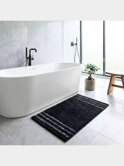 PANO - Polyester Bathmat Resonant - Charcoal