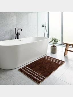 PANO - Polyester Bathmat Resonant - Brown