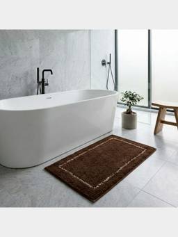 PANO - Polyester Bathmat Splendor - Brown