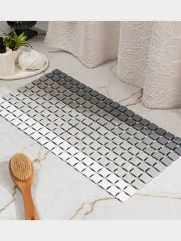 PANO - Cascade Grey Anti-Slip Shower Mat