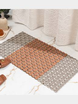 PANO - MistFlow Brown Anti-Slip Shower Mat