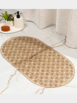 PANO - Wave Guard Beige Anti-Slip Shower Mat
