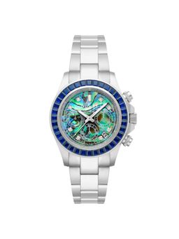 Duxot - Atlantica Limited Edition Chronograph 36Pcs Cubic Zircona Round Dial Mens Watch - Dx-2048-66