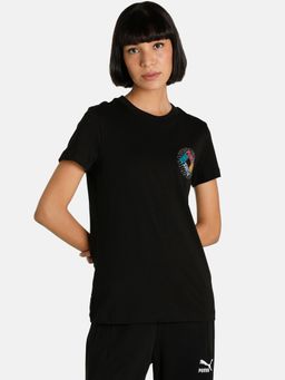 Puma - Swxp Graphic Women Black T-shirt