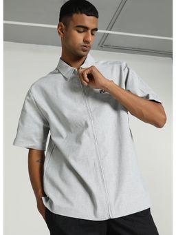 Puma - Luxe Sport T7 Men's Grey Shirt