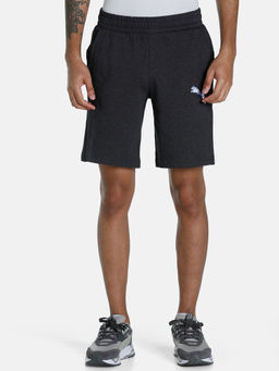 Puma - Knitted Cat Logo Mens Grey Shorts