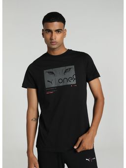 Puma - Xone8 Cat Graphic Mens Black T-Shirt