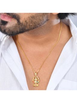 Voylla - Signature Rudra Trishakti Mens Necklace