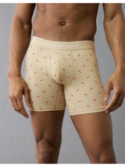 American Eagle - Mens Beige Hot Peppers 6 Classic Boxer Brief