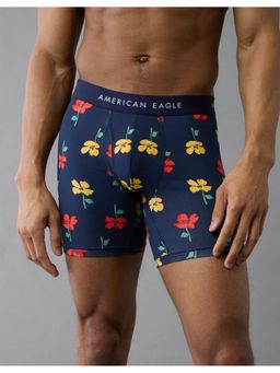 American Eagle - Mens Blue Floral 6 Classic Boxer Brief
