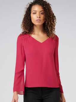 Forever New - Aubree Trimmed Georgette Essential