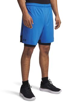 Under Armour - Men Tech Vent 2 in 1 Blue Shorts