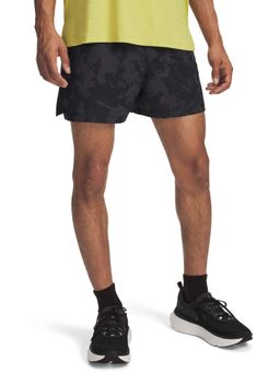 Under Armour - Men Grey Launch Pro Printed Shorts