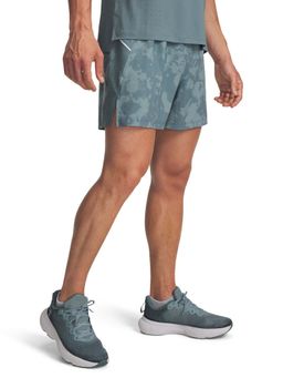 Under Armour - Men Green Launch Pro Printed Shorts