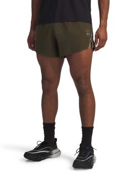 Under Armour - Men Green Halo Run Shorts