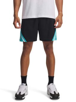 Under Armour - Men Black Curry Tour Mesh Shorts