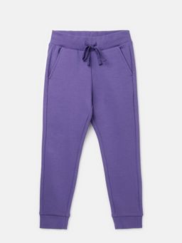 United Colors of Benetton - Boys Solid Regular Fit Joggers With Drawstring Closure