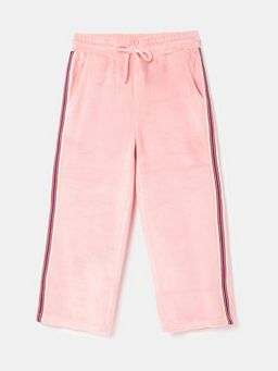 United Colors of Benetton - Pink Regular Fit Solid Girls Trousers