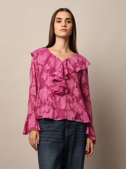 ONLY - Flounce-Frill Top