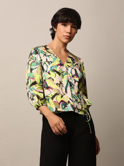 ONLY - Satin Wrap Top