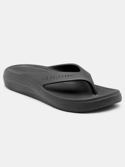U.S. POLO ASSN. - Cole Black Stylish Flipflops for Man