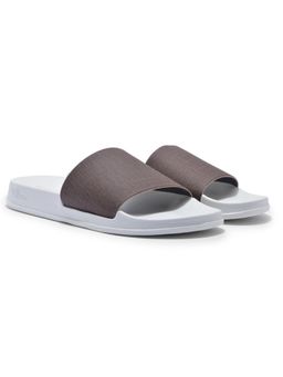 WOODLAND - Brown Sliders for Men