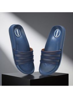 WOODLAND - Navy Blue Sliders for Men