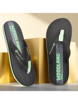 WOODLAND - Black Flipflops for Men