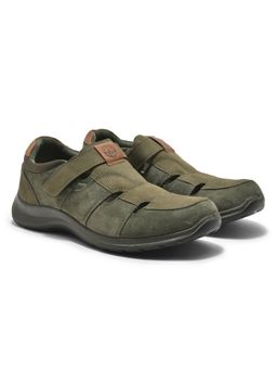 WOODLAND - Olive Sandals for Men