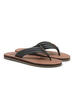 WOODLAND - Black Flipflops for Men