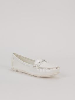 SCENTRA - Women White Loafers